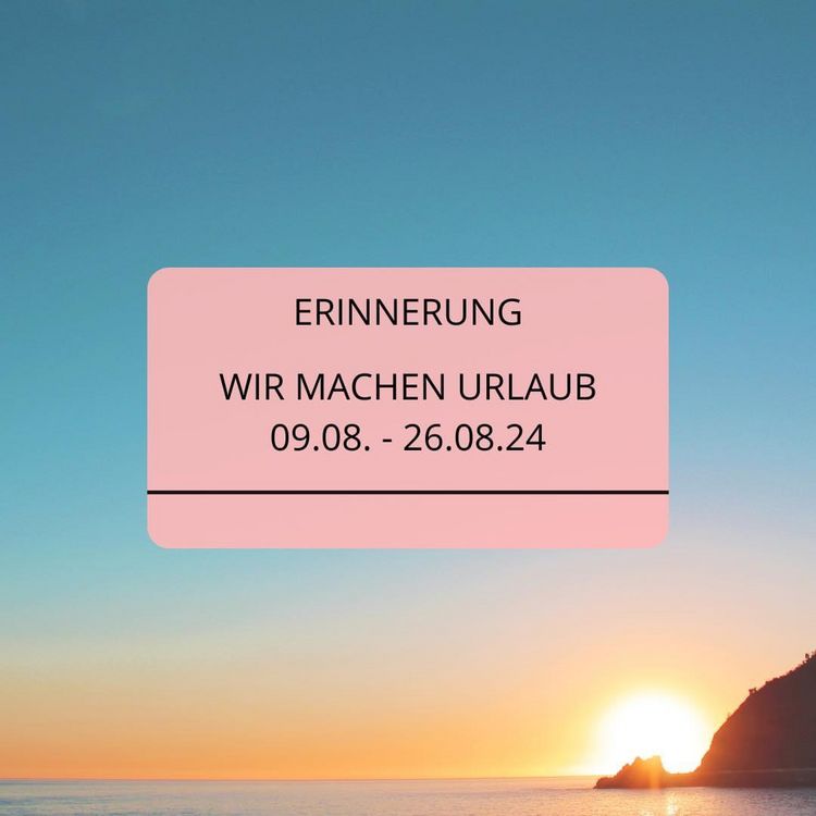 Urlaub